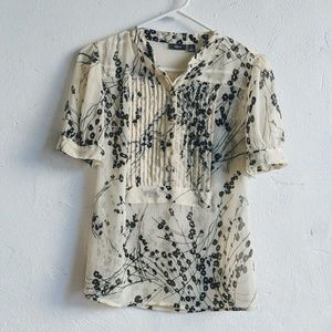 BOGO Apt. 9 Sheer Floral Blouse